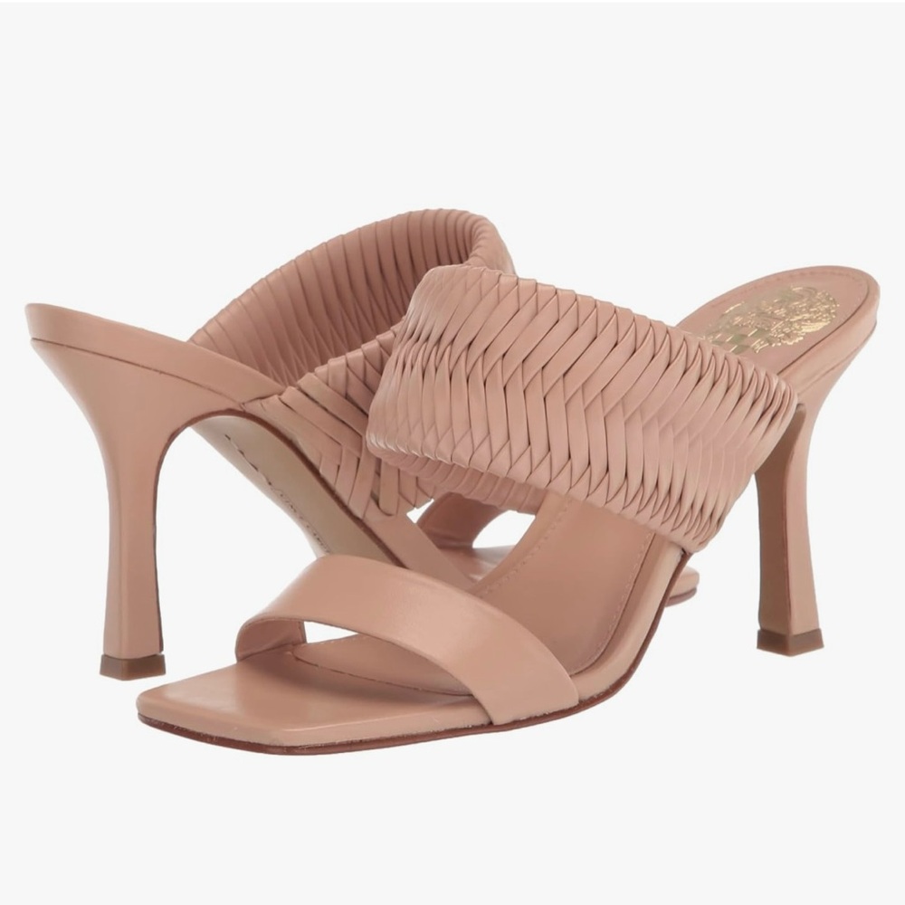 Vince Camuto Emoelee Sandal, Dark Buff Leather, Womens Size 10m NWT retail $99